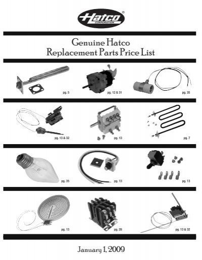 Hatco 02.16.004.00 T-STAT CONT MECH WET 205 genuine part 