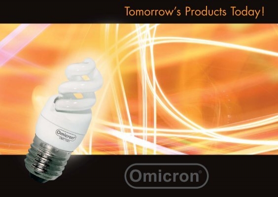 Omicron OMC2728   11 watt  compact fluorescent lamp.