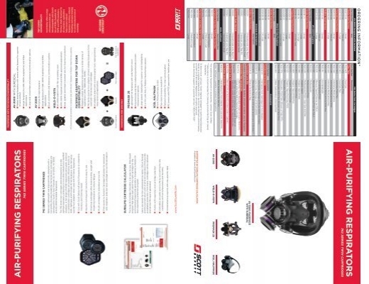 Scott Safety 742 Series Reusable Respirator Cartridge & Filter 7422-CD1