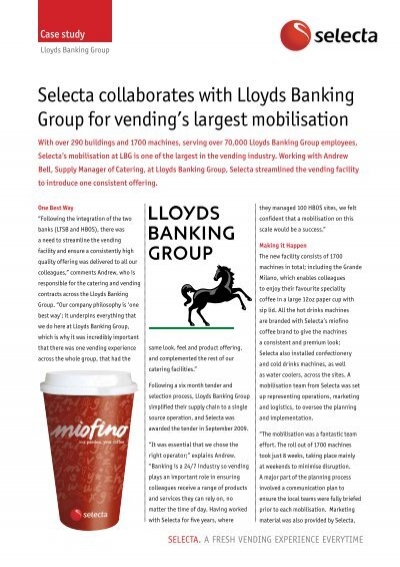 lloyds banking group case study