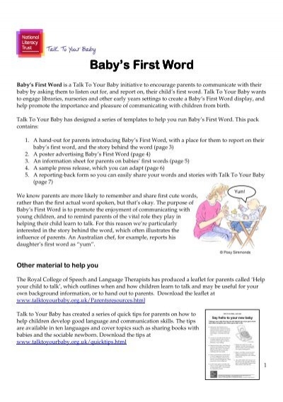 Baby Book Template Word from www.yumpu.com