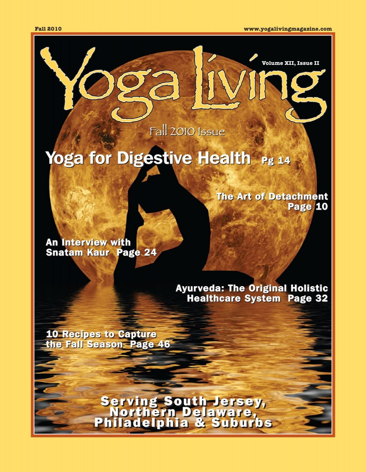 Yogawebfall10 1 16 Pdf Yoga Living Magazine