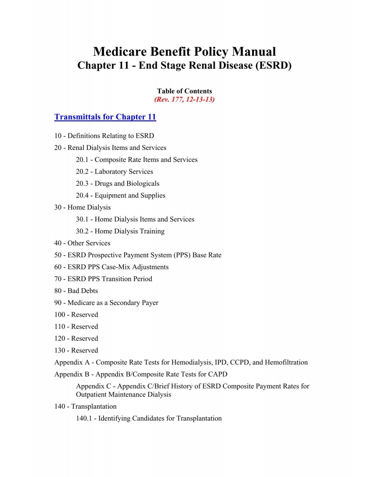 medicare-benefit-policy-manual-chapter-11-end-stage-renal