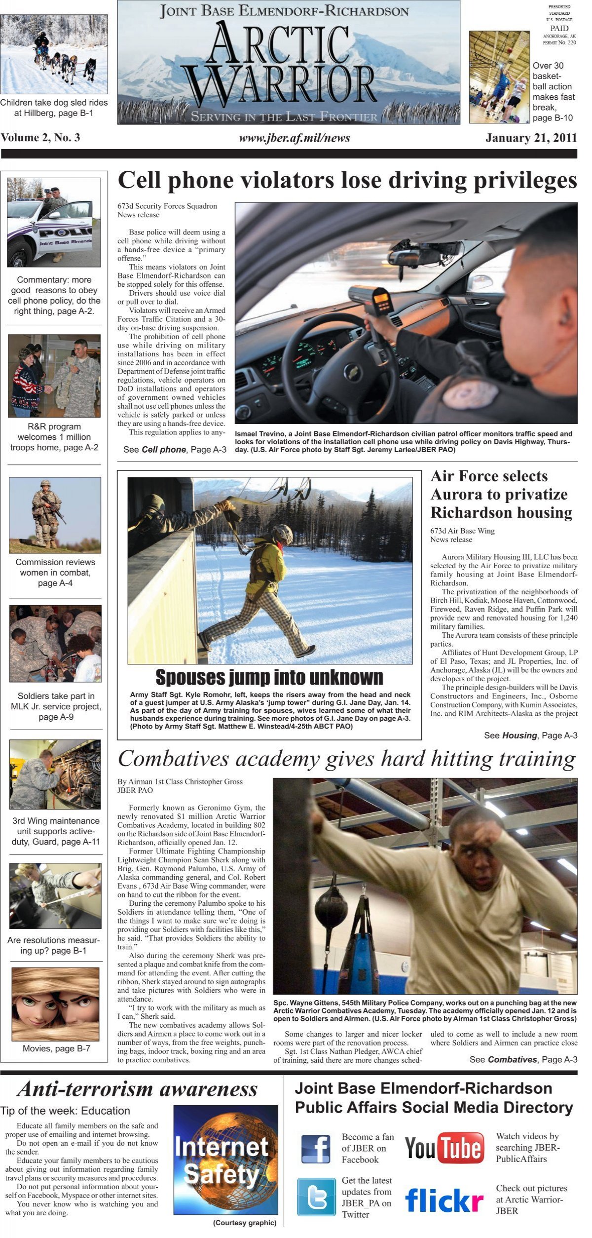 Alaska Aces Military Appreciation Weekend > Joint Base Elmendorf-Richardson  > Articles