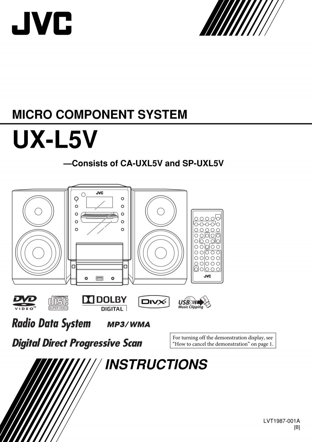 Micro Component System Ux L5v Jvc