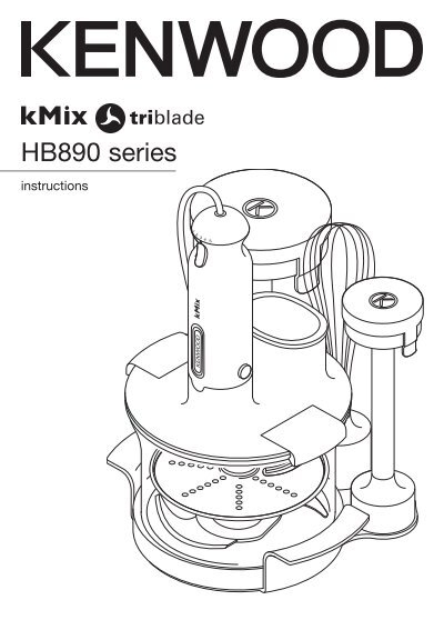 Kenwood HB790 Power Handle white UK Plug
