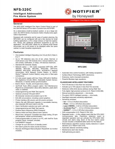 with KDM-R2) The NFS-320C, like all  Notifier 3030 Wiring Diagram    Yumpu