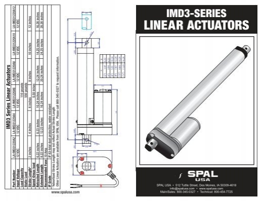 La Imd Series Linear Actuators Pdf