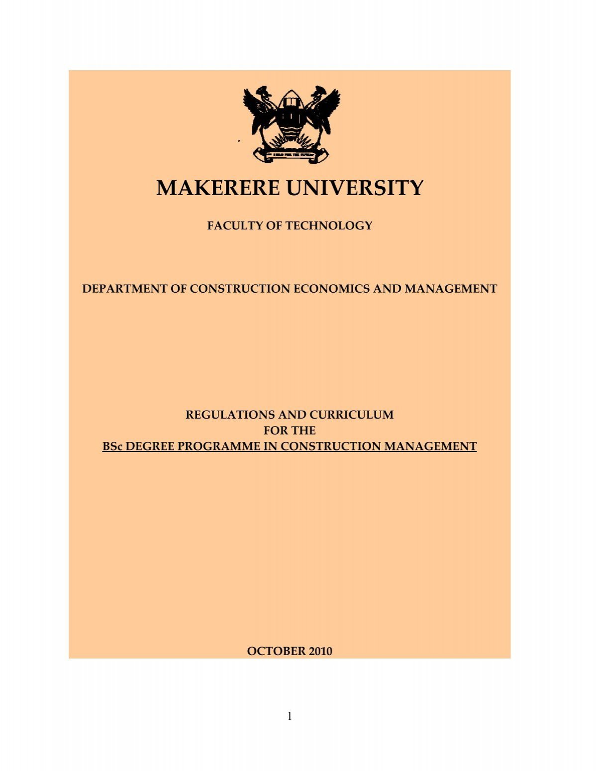 makerere university dissertations