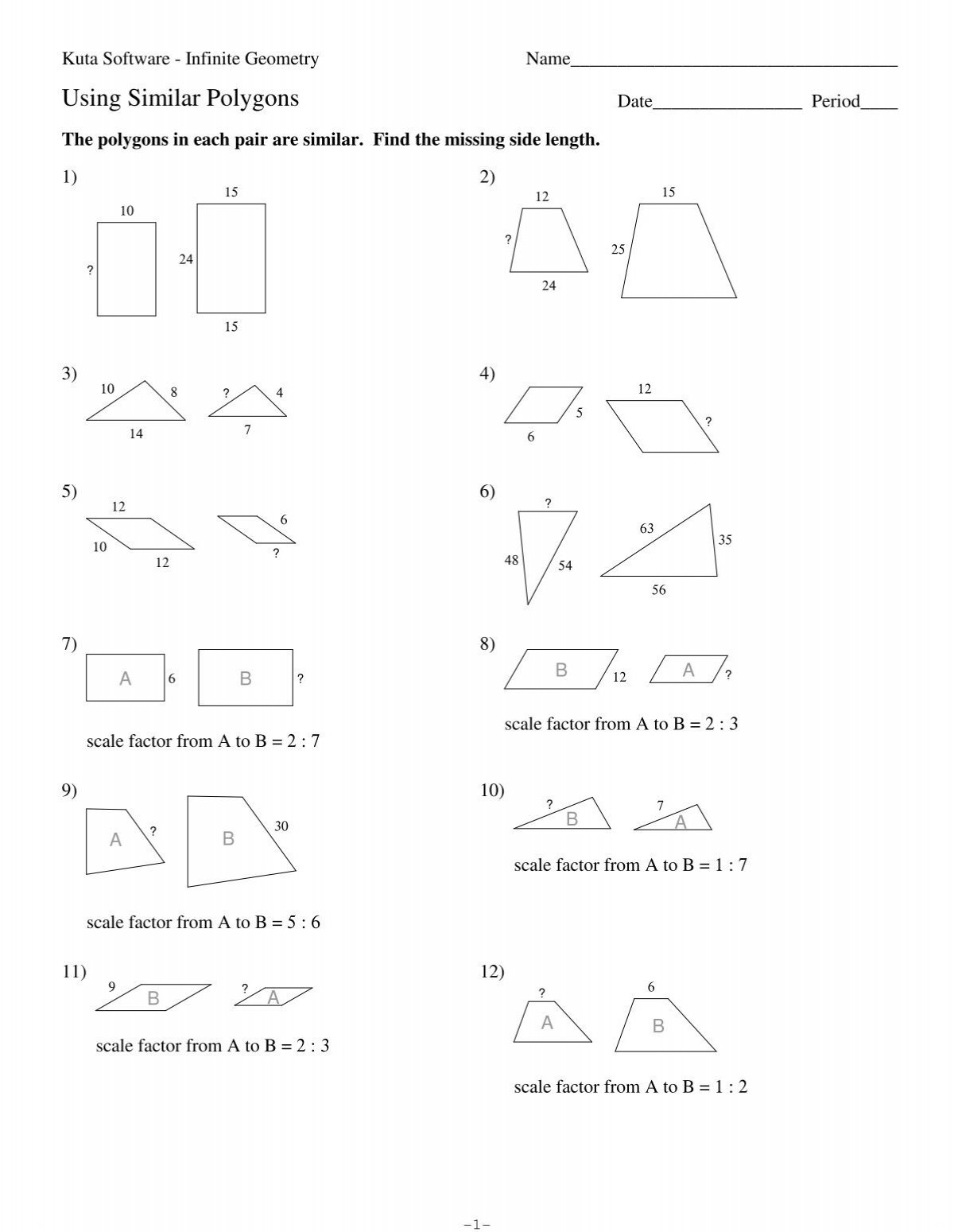 7-using-similar-polygons-kuta-software