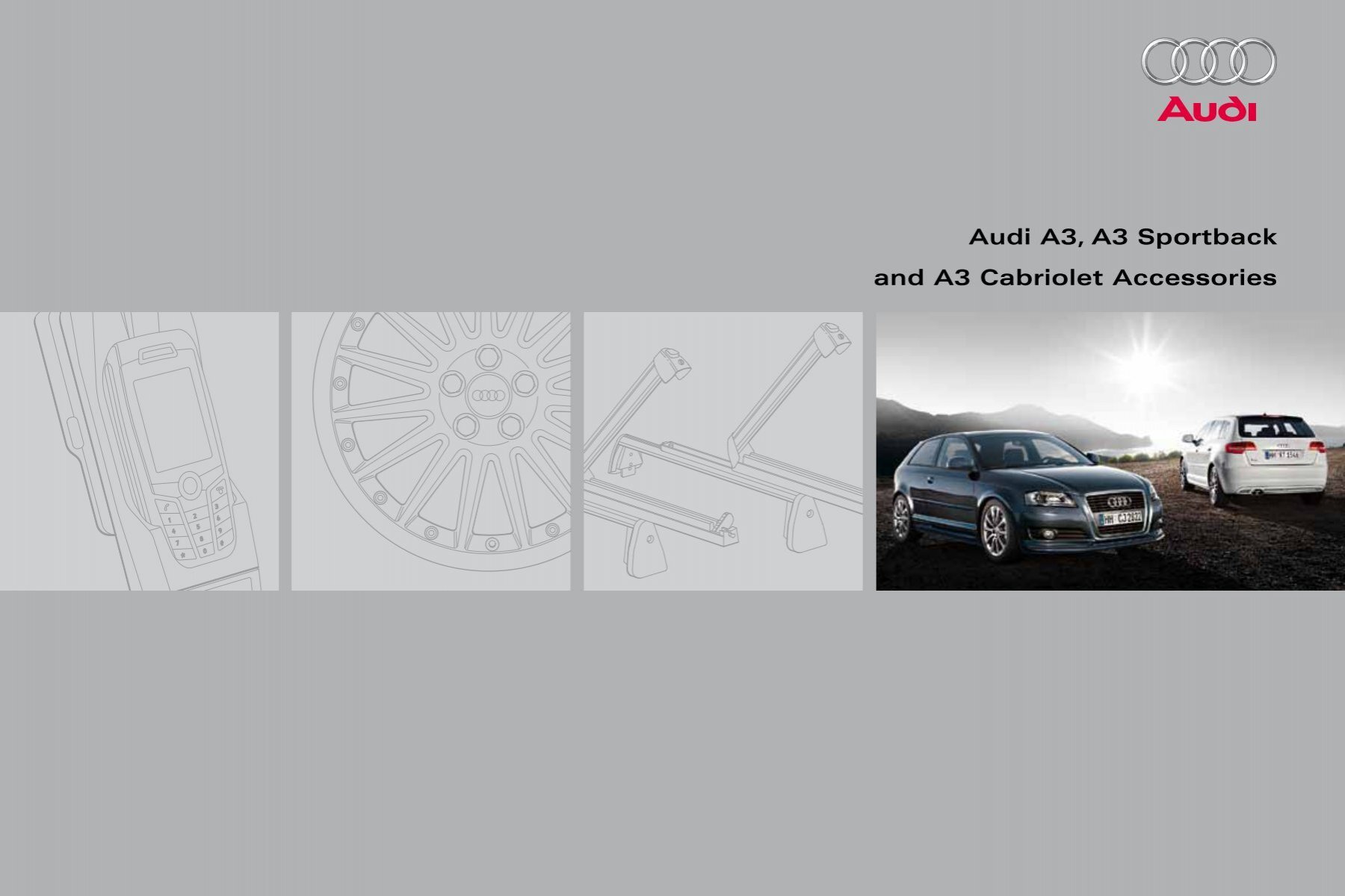tæt Flad Akademi Audi A3, A3 Sportback and A3 Cabriolet Accessories - Audi Australia