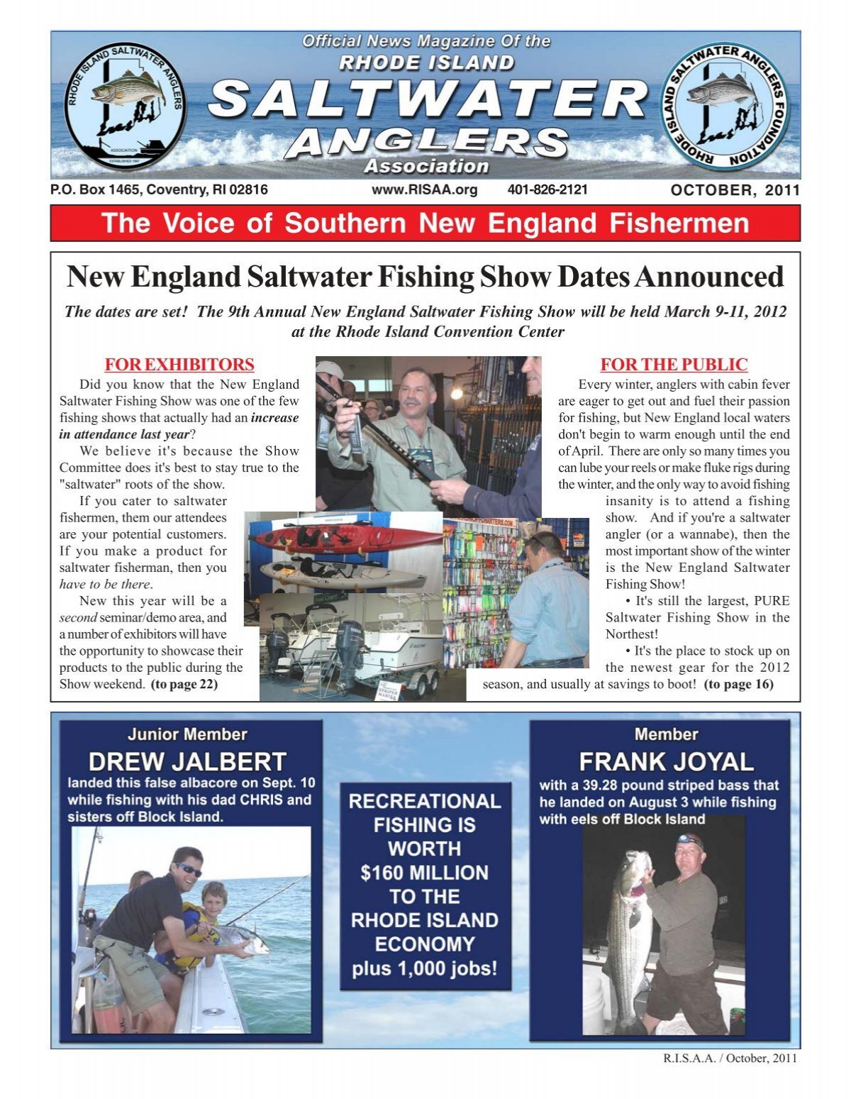 New England Saltwater Fishing Show Dates Announced
