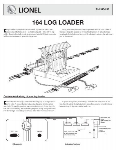 Wiring Your Log Loader To
