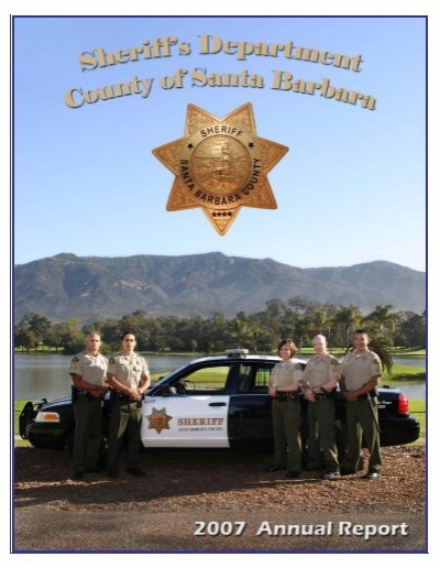 Sheriff Special Operations Division Aviation Bureau 4" Patch Santa Barbara Co 