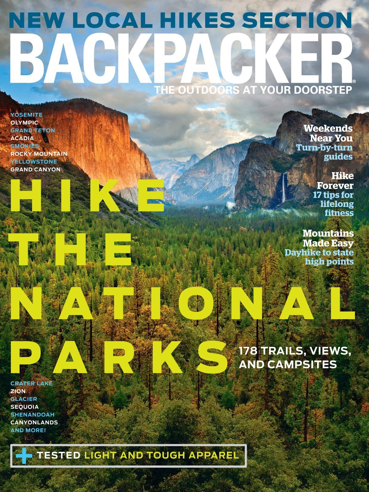 hike the NatioNal parks