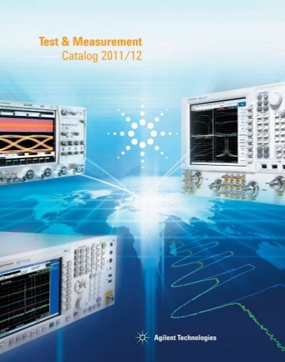 HP Hewlett Packard Agilent Test & Measurement Catalog select your year 