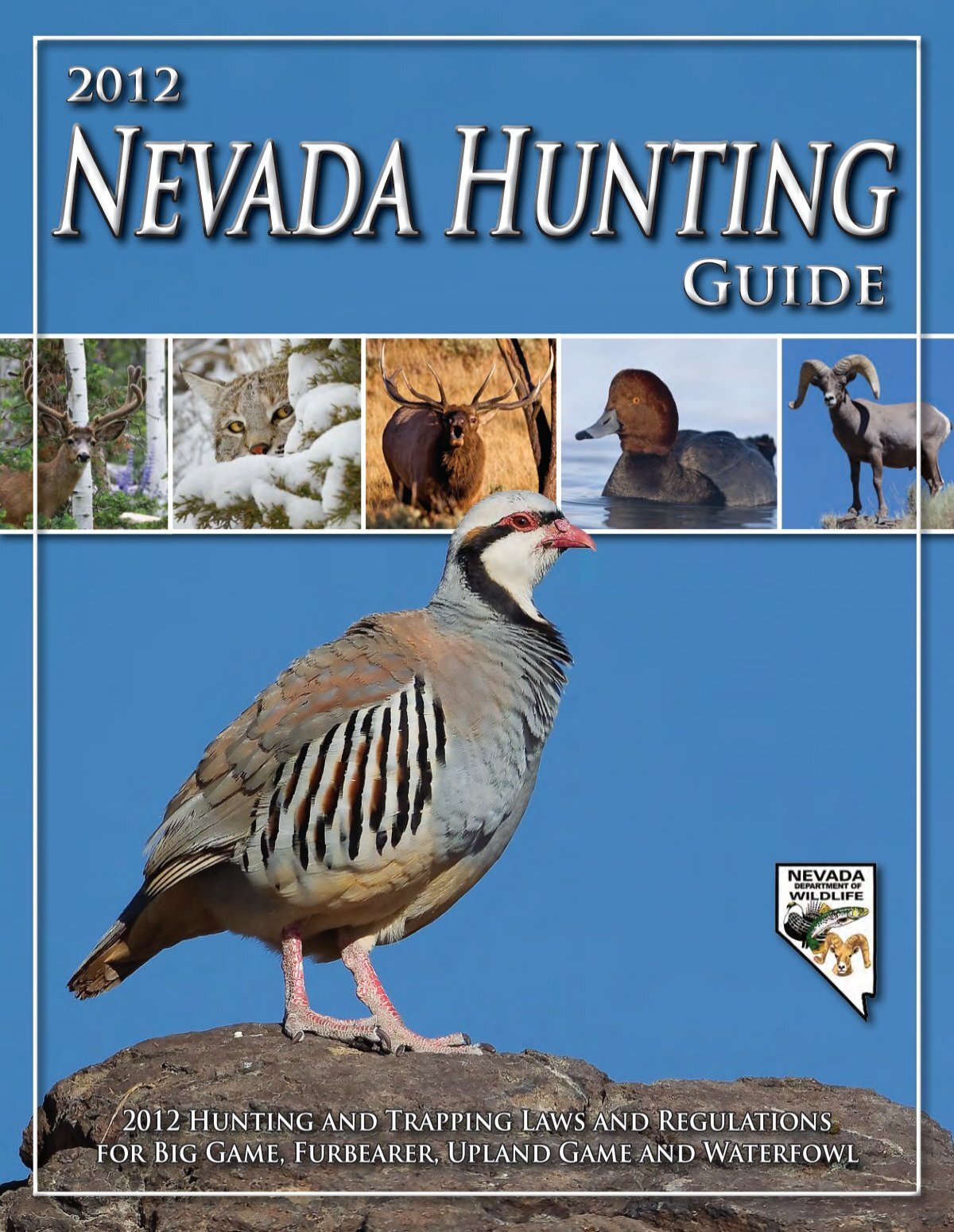 2012 Nevada Hunting Guide Nevada Department Of Wildlife