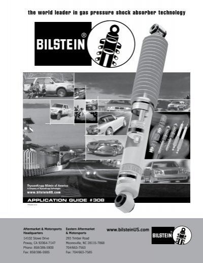 Bilstein B46-1453 Comfort Gas Shock Absorber 