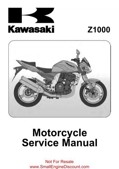 Kawasaki Z1000 - ZR1000 2003-04 Service Manual - Small Engine ... Kawasaki Mule 3010 Wiring Schematic Yumpu