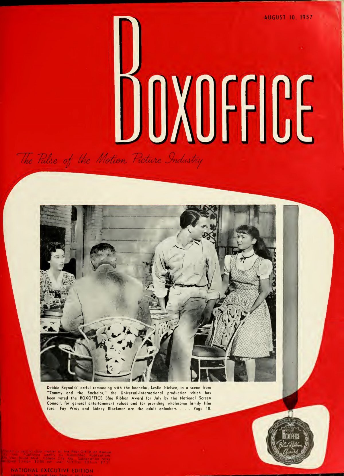 Boxoffice-August.10.1957 photo