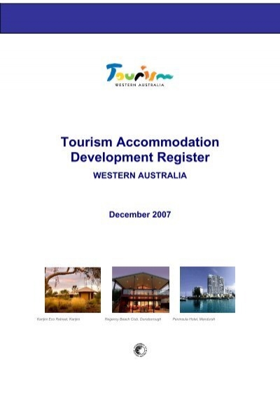 tourist accommodation pdf