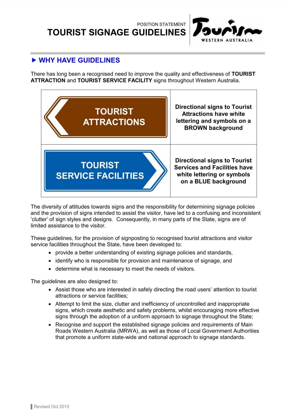 western australian tourism commission act
