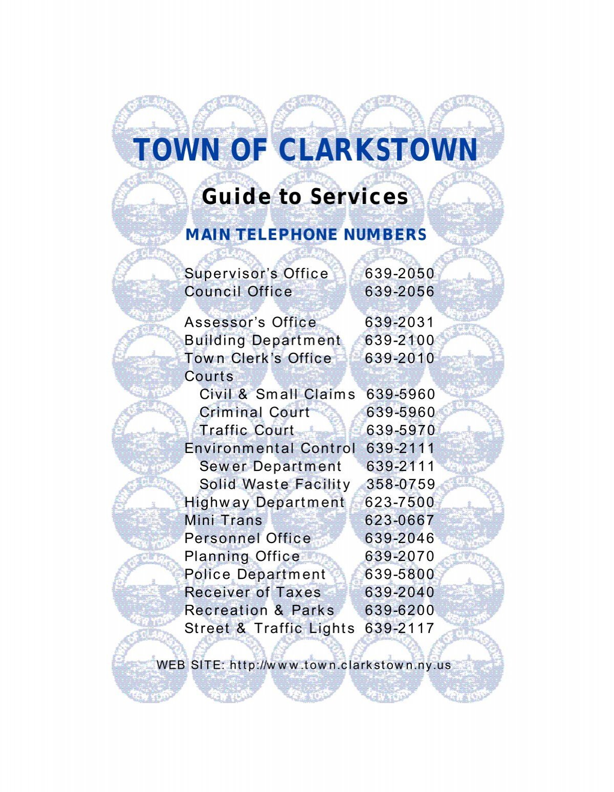 town of clarkstown tax assessor