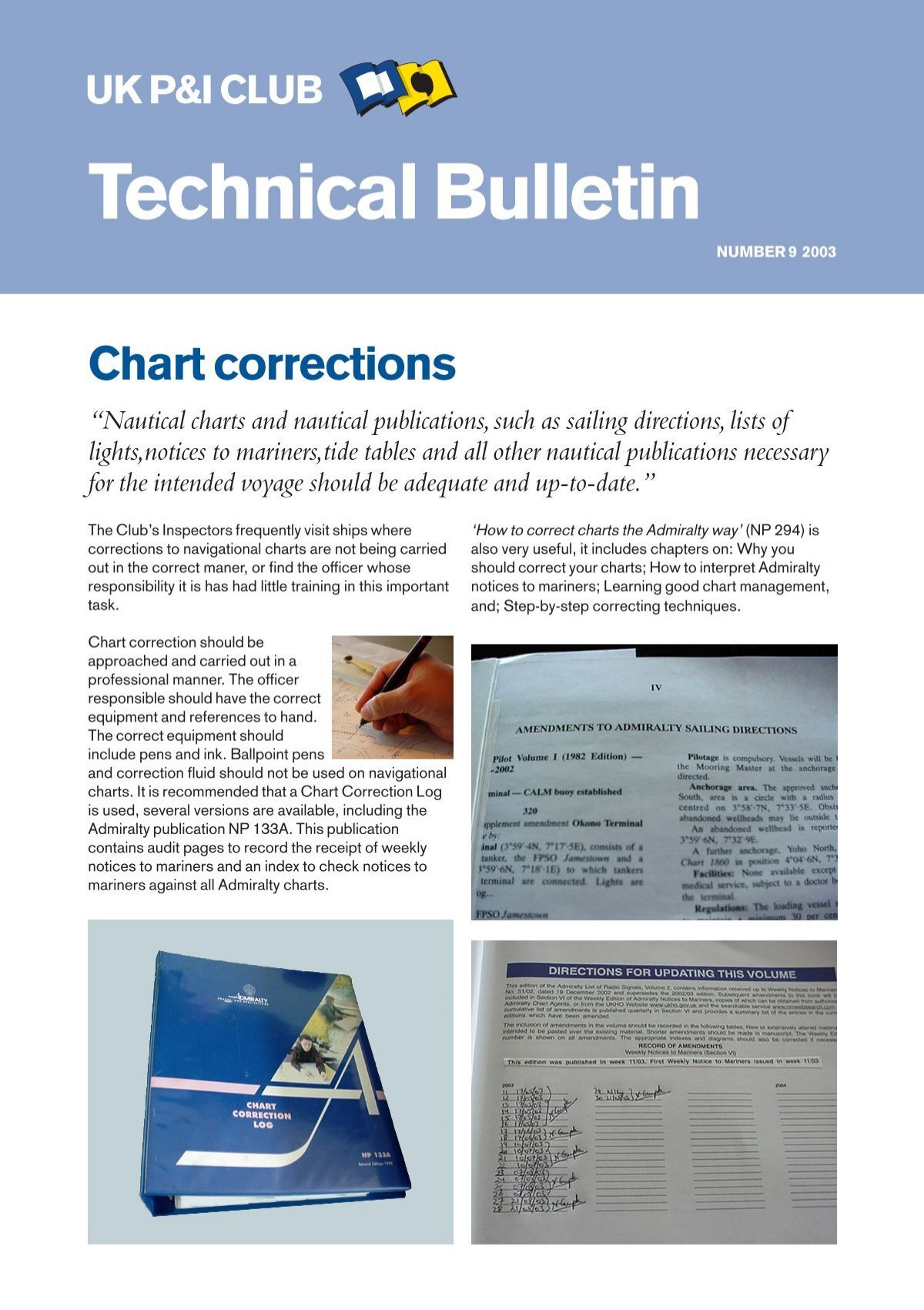 Marine Charts And Nautical Publications
