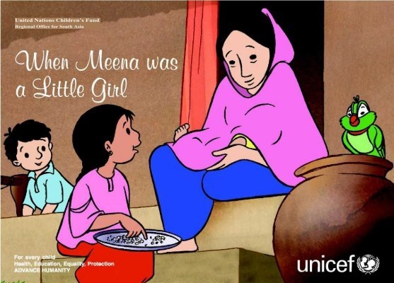 Meena is a little girl - Arvind Gupta