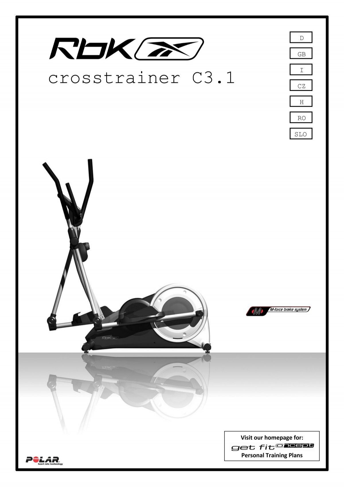 Irreplaceable selvmord ugunstige crosstrainer C3.1 - Fitness Equipment Services Login