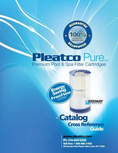 Pleatco POX100 Filter Cartridge Advantage Electric 100 Onyx Water ELE-100 C7410 