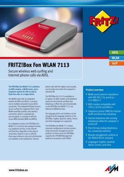 Fritz Box Wlan 3170