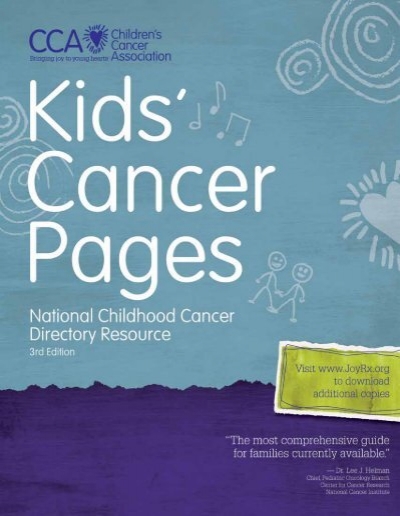 Kid S Cancer Pages Children S Cancer Association