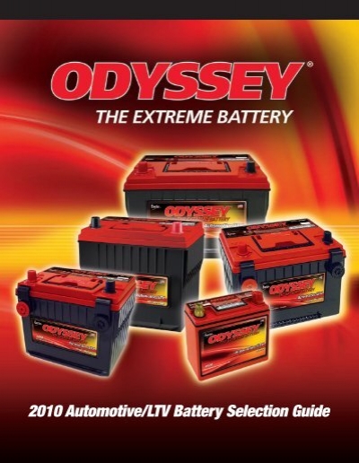 Odyssey PC925MJT Automotive and LTV Battery 