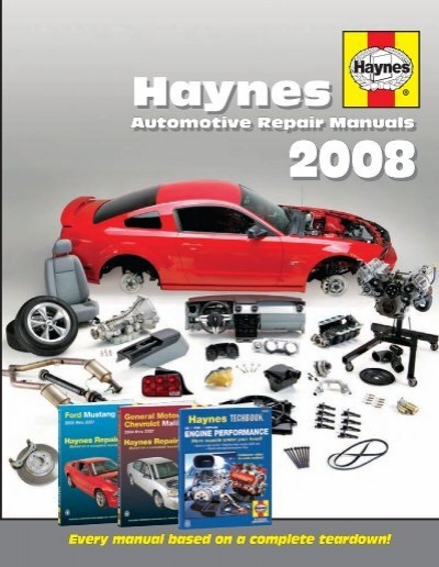 Haynes Haynes - Haynes Repair Manuals