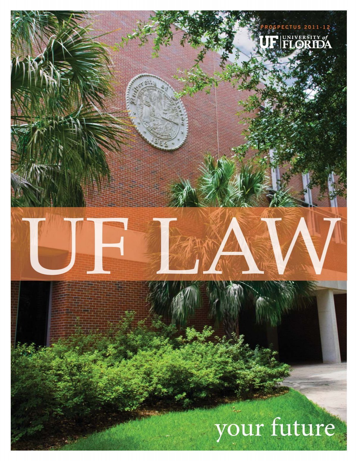 Prospectus Levin College Of Law University Of Florida