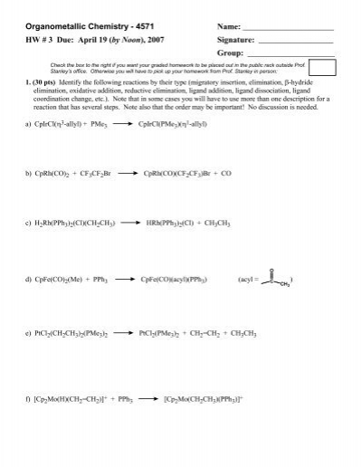 chemistry chapter 3 homework answers