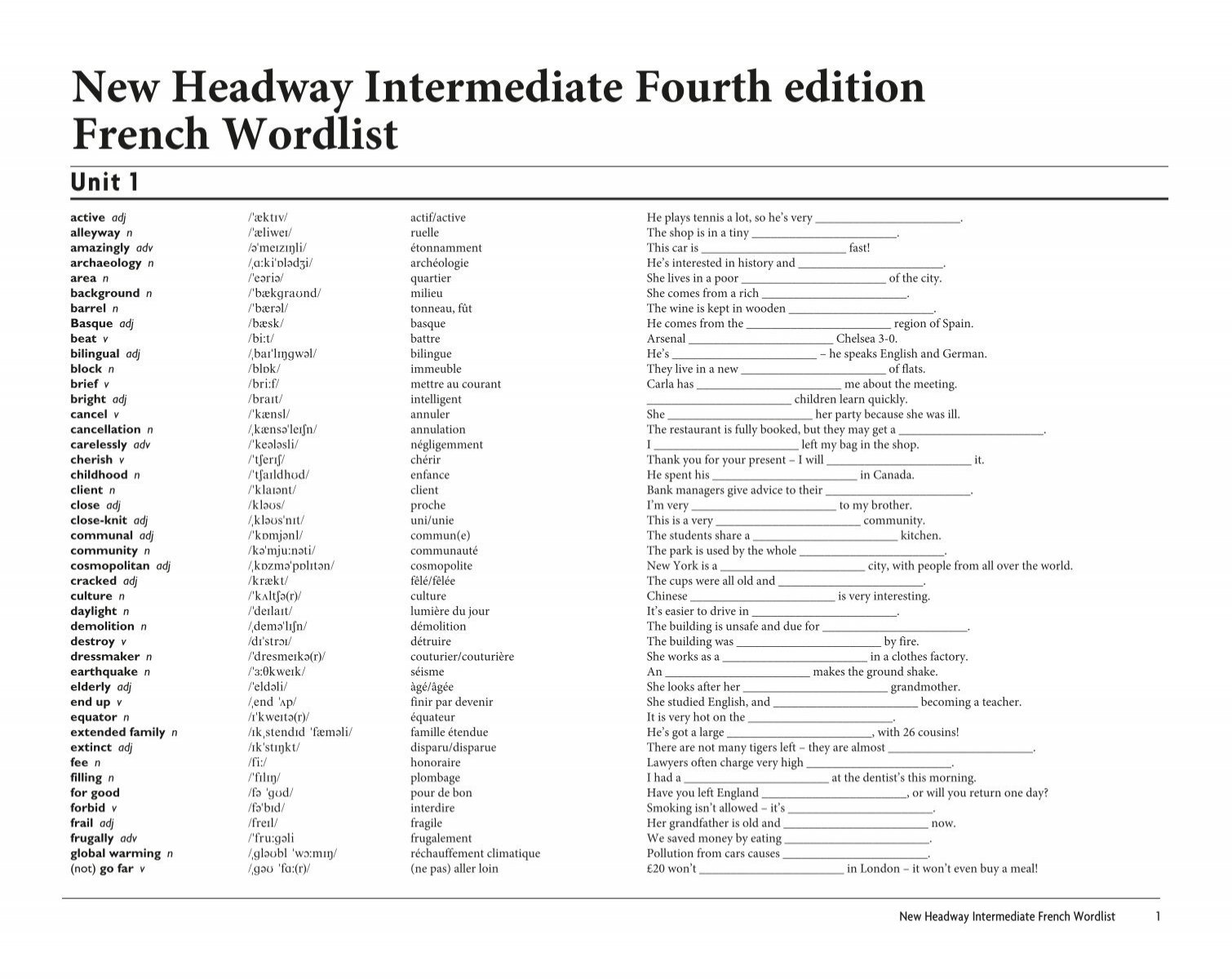 New headway intermediate 4th. Headway Intermediate 4th Edition Wordlist. Headway pre Intermediate 4th Edition Wordlist. Headway pre-Intermediate 4th Edition Unit 4. Headway pre Intermediate 4th Edition 5-Unit Word list.