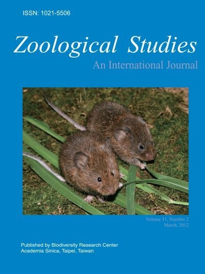 Download PDF - Zoological Studies - Academia Sinica