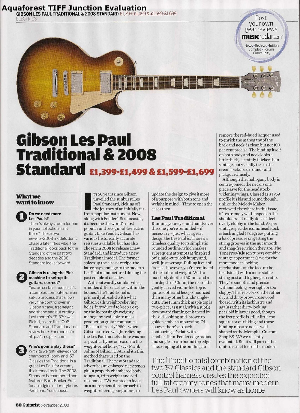 Gibson Les Paul Traditional Review Andertons Music Company
