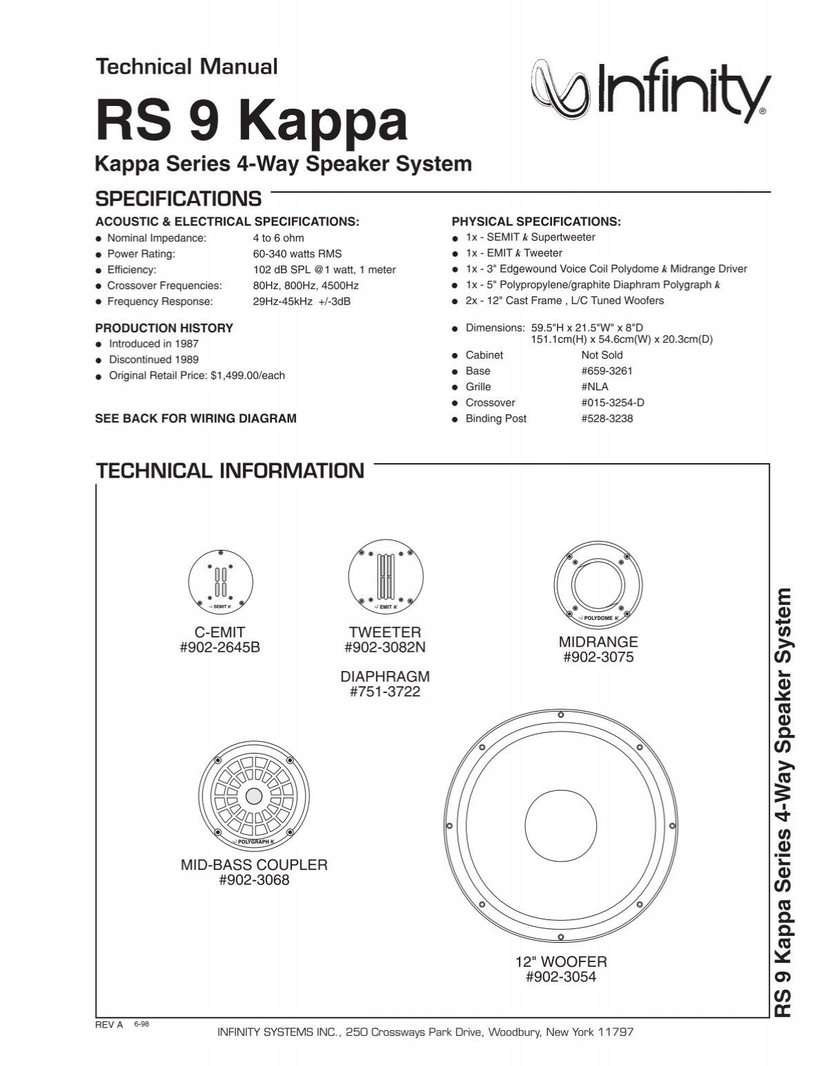 Afståelse miljø Fem RS 9 Kappa - Infinity Classics