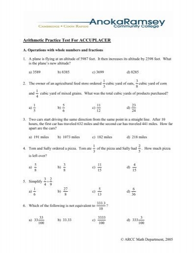 arithmetic-practice-test-for-accuplacer