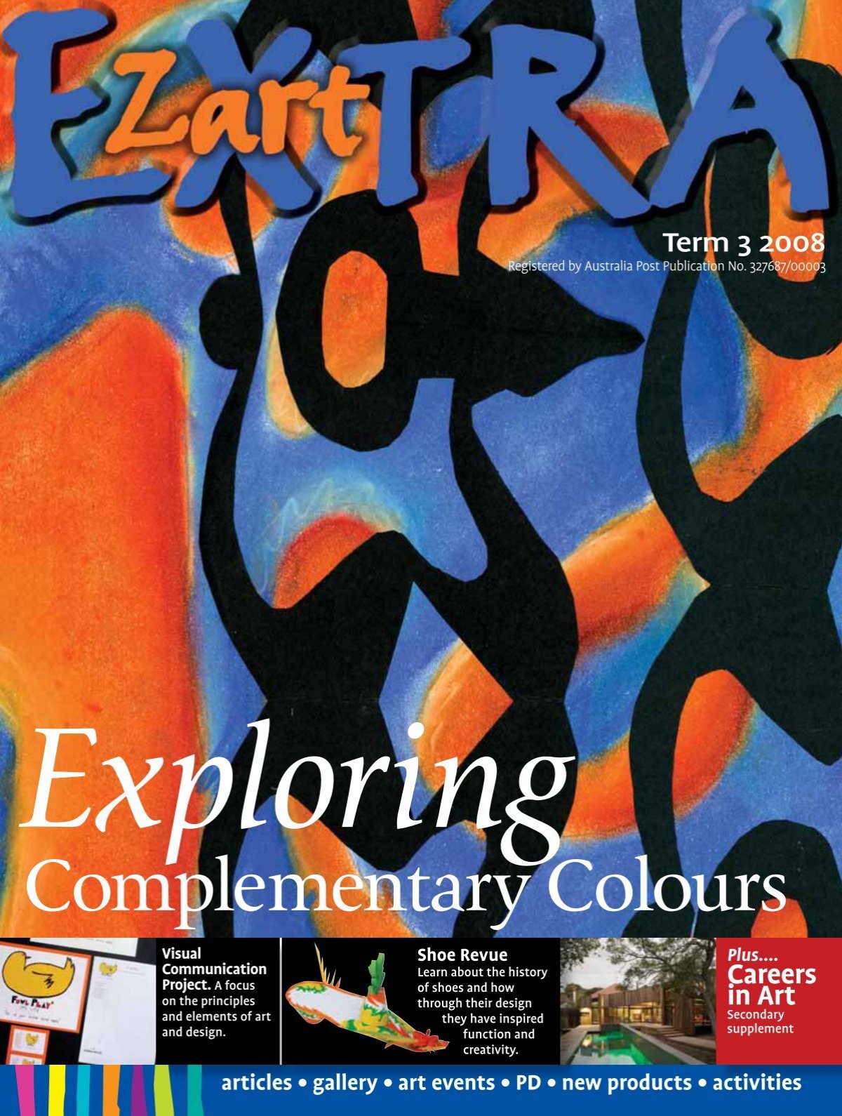 exploring complementary colours - Zart Art