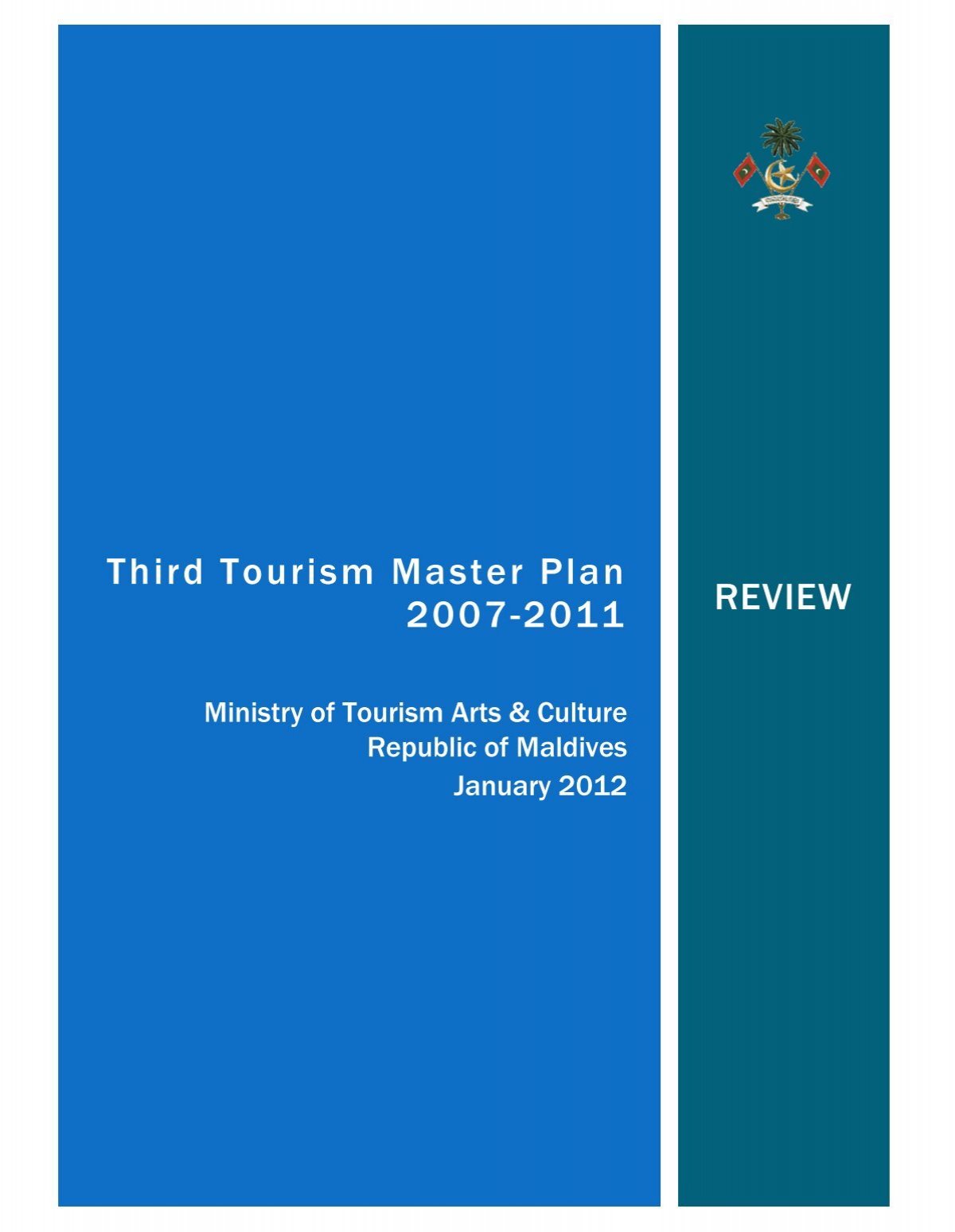 tourism master plan 1972