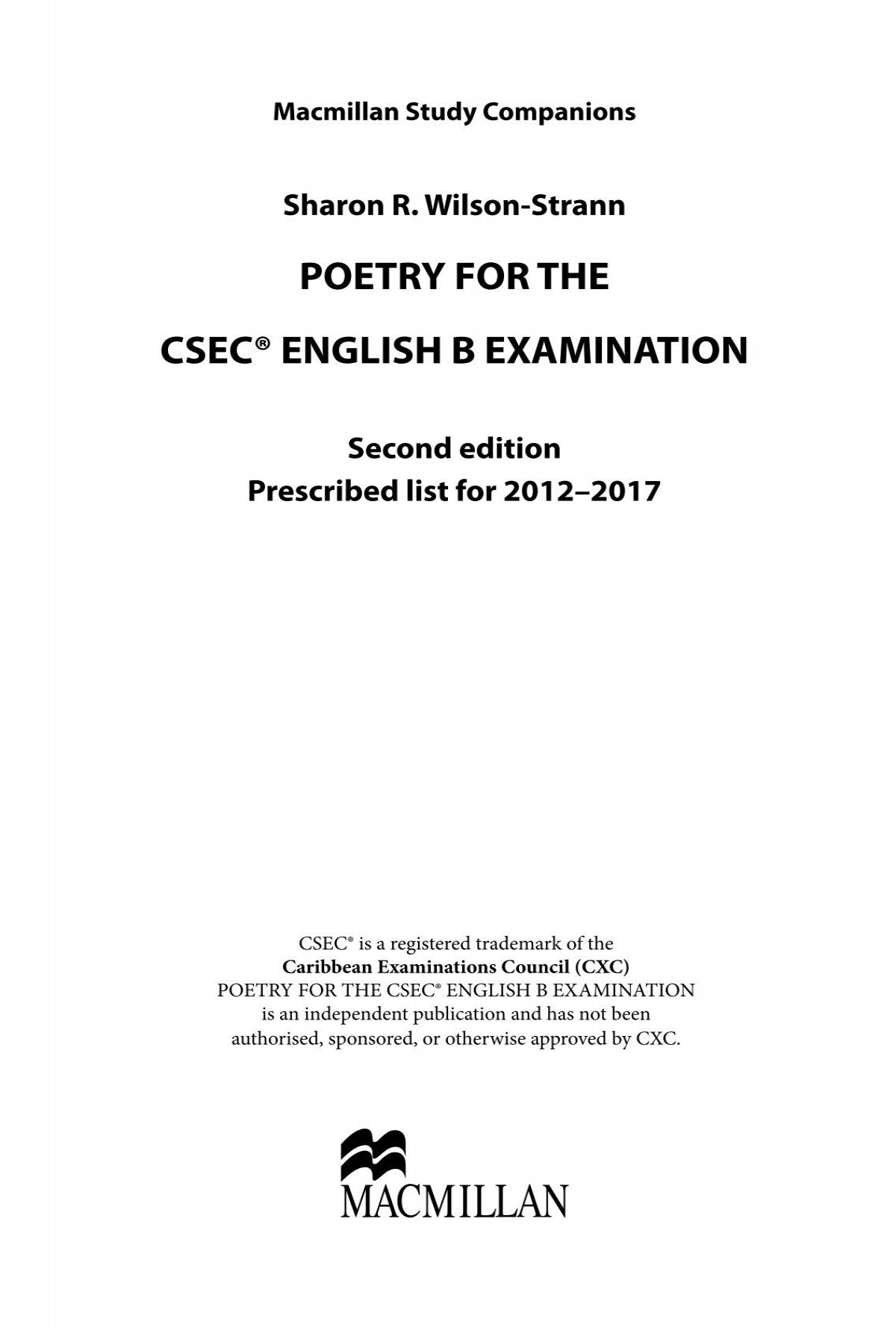 csec english b essay questions