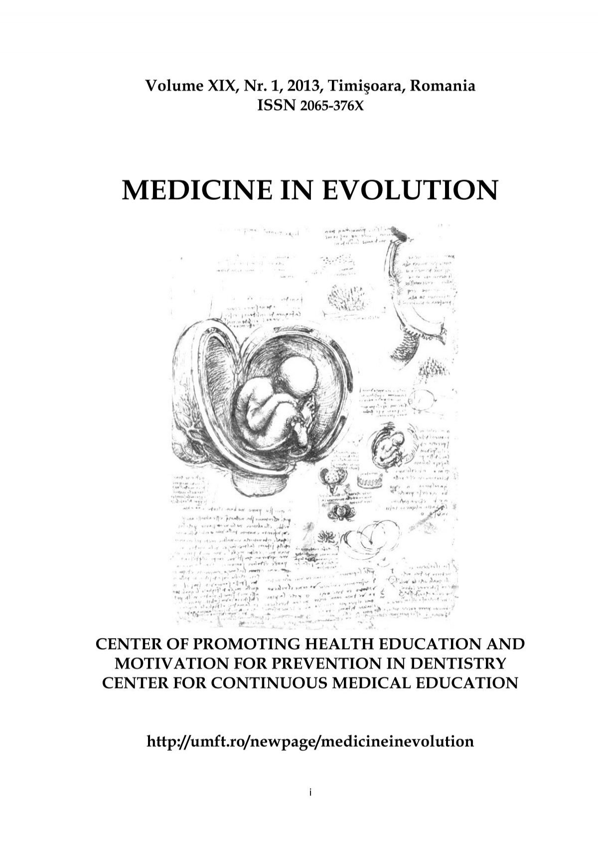 Timisoara Medicine In Evolution