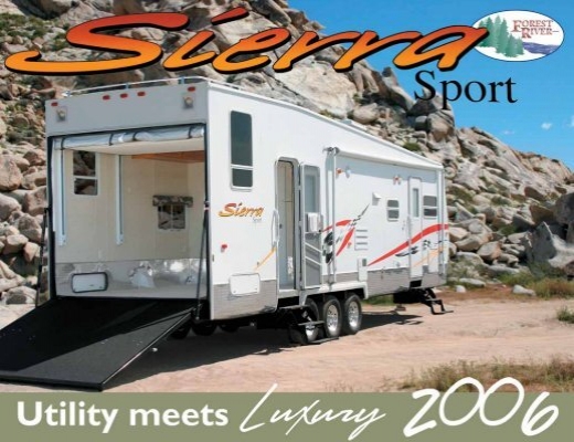 2006 Sierra West Sport Brochure