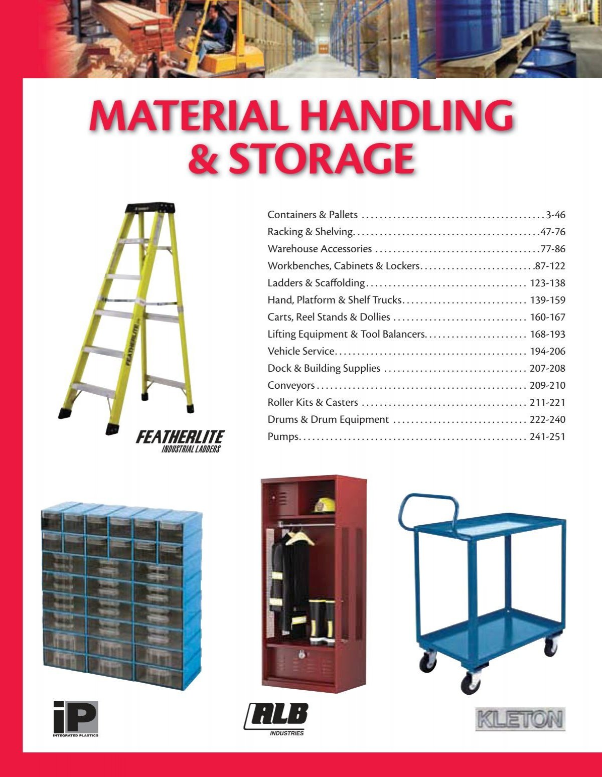 MATERIAL HANDLING & STORAGE - NS Local