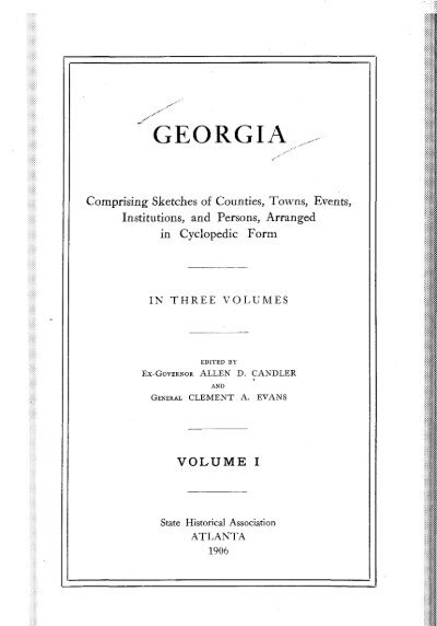 1855 GA MAP Athens Atlanta Auburn Augusta Austell Bainbridge Barnesville HISTORY 