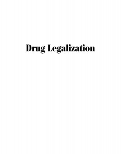 james q wilson against the legalization of drugs